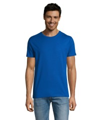 Camiseta COLOR ajustada cuello redondo personalizable Mujer  y Hombre